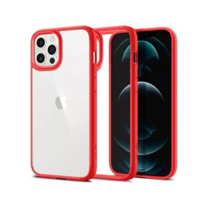Spigen Ultra Hybrid Case For iPhone 12 Pro Max - Red