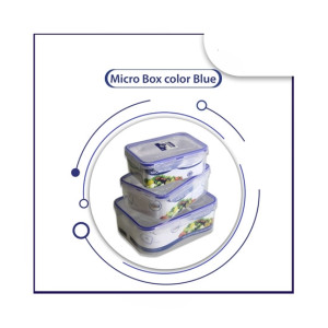 TPWfamily Air Tight Storage Box 3 Pcs Set (5.7 Litre) TPWfamily Air Tight Storage Box 3 Pcs Set (5.7 Litre)