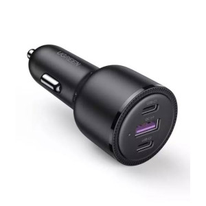 Ugreen 69W 3 Ports Car Charger Black (20467) Ugreen 69W 3 Ports Car Charger Black (20467)