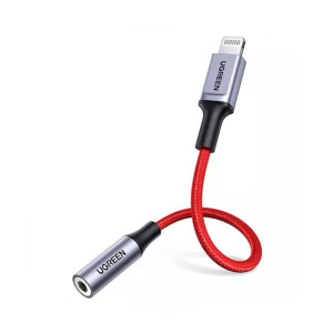 Ugreen iPhone Lightning to 3.5mm Jack Converter Red (70507) Ugreen iPhone Lightning to 3.5mm Jack Converter Red (70507)