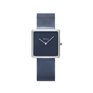 Obaku Kvadrat Arctic Women's Watch Blue (V236LXHLML)