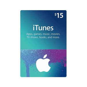 Apple iTunes Gift Card $15 - Email Delivery