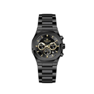 Timezone Voltamic Gear Watch For Men (TZ-1326)-Gold Timezone Voltamic Gear Watch For Men (TZ-1326)-Gold