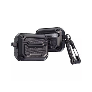 VRS Design Terra Guard Fit Pods Case For AirPods Pro 2022 Matte Black (AMT-8278)