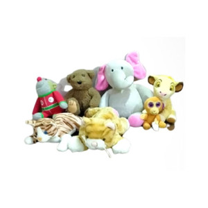 ZT Fashions Stuffed Animal Toy Set of 7 (0061) ZT Fashions Stuffed Animal Toy Set of 7 (0061)