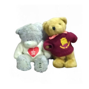 ZT Fashions Stuffed Bear Set of 2 (0069) ZT Fashions Stuffed Bear Set of 2 (0069)