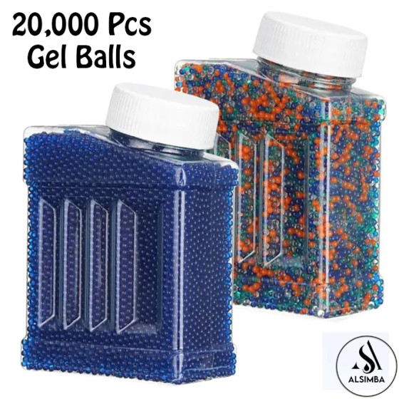 iShopping - Alsimba 20000 Pcs Gel Balls Refill for Gel Blasters Toy Gun (AS-0060) - Random Colors
