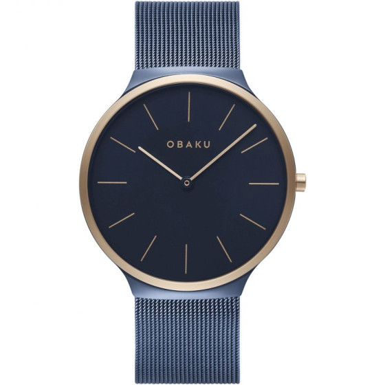 iShopping - Obaku Ark Ocean Watch For Women's Navy Blue (V240GXSLML)