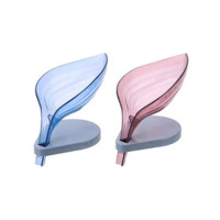 Ferozi Traders Non Slip Leaf Shape Soap Holder