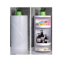 Easy Shop Bathroom Corner Rack White
