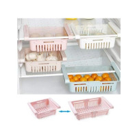 G-Mart Adjustable Fridge Storage Basket (0049)