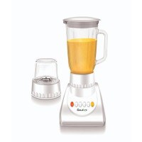 Galaxy 2 In 1 400w Blender Grinder White (GE-322)
