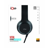 Loud Vital Stereo Ear Headphone Black (HPM530)