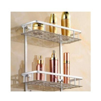 LSK Royal 2 Layer Aluminium Shelf