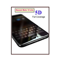 MISC 5D Glass Screen Protector  For Mate 10 Lite - Black