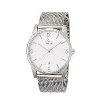 Obaku Sten Men's Watch Silver (V169GDCIMC)