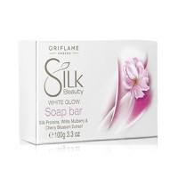 Oriflame Sweden Silk Beauty White Glow Soap Bar (22715)