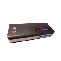 Sazusaman 20000mAh Power Bank With LED Light Black