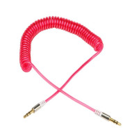 Wish Hub 3.5mm Aux Cables For Car Red
