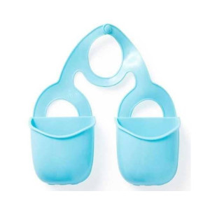 Ferozi Traders 2 Pocket Kitchen Sink Silicon Storage Basket