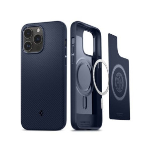 Spigen Mag Armor (MagFit) Case For iPhone 14 Pro Max Navy Blue (ACS04845)
