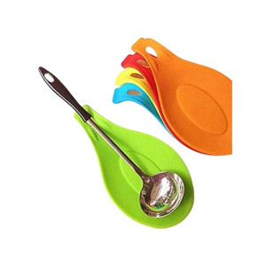 Muzamil Store Rest Heat Silicone Gel Spoon