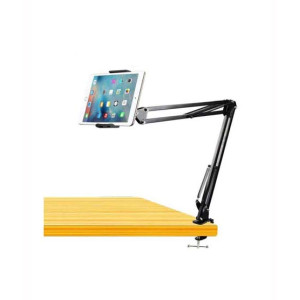 Muzamil Store Tablet Stand Long Arm 360 Degree Adjustable Holder