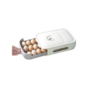 muzamil store 21 Grid Egg Storage Drawer Organizer