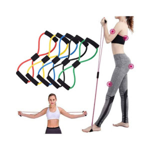 Muzamil Store Yoga Fitness Rubber Elastic Band - 1 Pcs