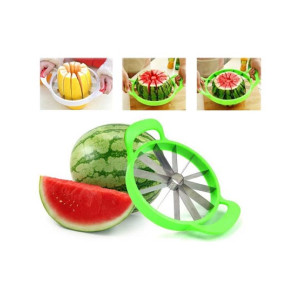 Muzamil Store Watermelon Stainless Steel Cutter Slicer