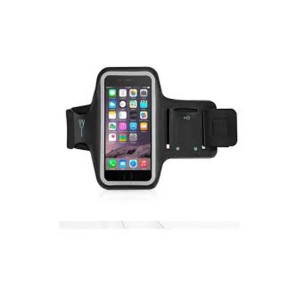 Muzamil Store Mobile Sports Running Arm Band - Black