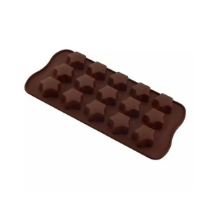 Muzamil Store Silicone Chocolate Mould Brown