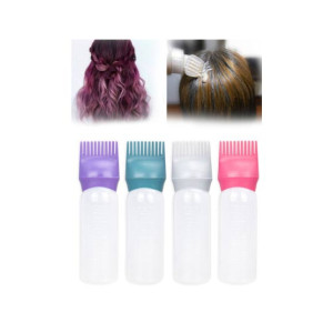 Muzamil Store Dyeing Shampoo Bottle Oil & Comb -120 ML