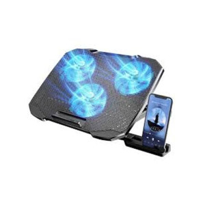 Muzamil Store F2 Plus Gaming Cooler Pad Black