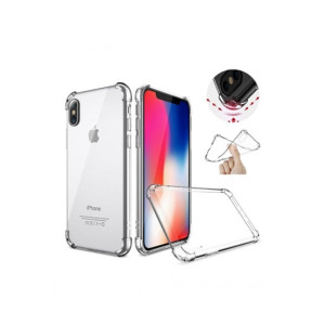Al Razziq TPU Transparent Silicone Bumper Back Cover For iPhone XS Max