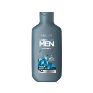 Oriflame North For Men Subzero Hair & Body Wash - 250ml (46631)