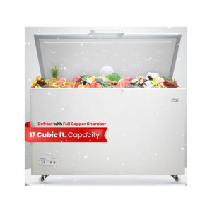 Gaba National Single Door Inverter Deep Freezer 17 Cu Ft (GND-14000-17-S)