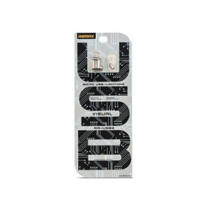 Remax USB To Lighting Data Syncing Converter For iPhone - Gold