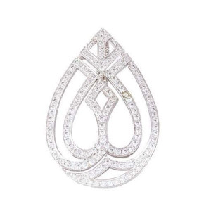 Artistic Jewels Pendant For Women Silver (AL-12)