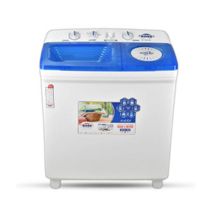 Boss Twin Tub Washing Machine Gray (KE-7500-BS Plus)