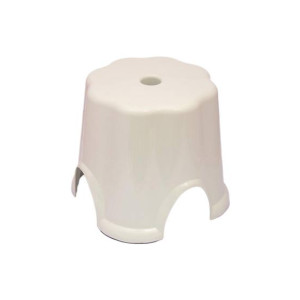 Easy Shop Round Durable Washroom Plastic Stool