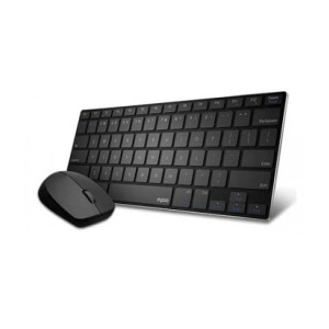 Rapoo Multi-mode Wireless Ultra-slim Desktop Set Black (9000M)