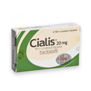 Health Hub Cialis Tadalafil Tablets for Men 20mg - 4 Tablets