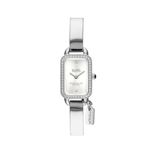 Coach Ludlow Square Analog Women's Watch Silver (14502823)