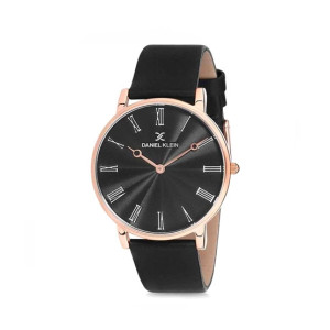 Daniel Klein Two Hands Men's Watch Silver (DK12218-1)