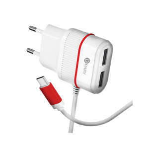 Dany Type C Mobile Charger White (H-89)