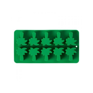 Premier Home 10 Holes Silicone Ice Cube Tray - Green (804785)