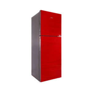 Haier E-Star Freezer-On-Top Refrigerator 12 Cu Ft - Red (HRF-346EPR)
