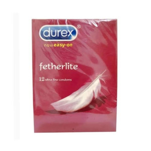 Durex Fetherlite Ultra Fine Condoms Pack of 12