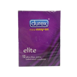 Durex Easy On Elite Ultra Fine Condoms Pack of 12